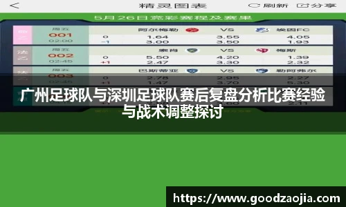 广州足球队与深圳足球队赛后复盘分析比赛经验与战术调整探讨